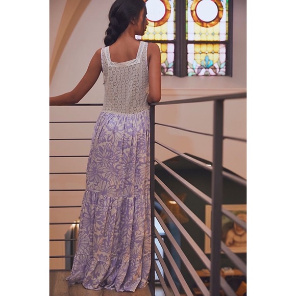 Free People Lilac Lavender Maxi Dress - Picture 4 of 10